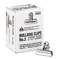 Elmers Elmers Products 2002LMR 2.25 in. Nickel Plated Steel Bulldog Clips; 36 Per Box 2002LMR